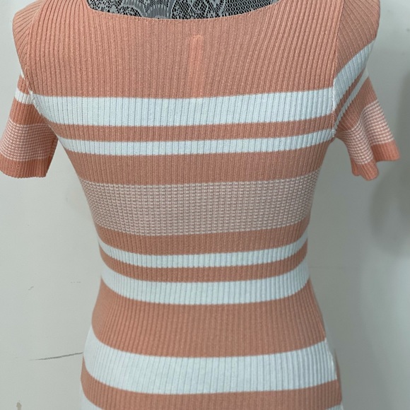 LOVE REPUBLIC PINK/WHITE DRESS NWOT - Picture 7 of 8